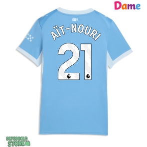 Manchester City Rayan Ait-Nouri #21 Replika Hjemmebanetrøje Dame 2026-27 Kortærmet